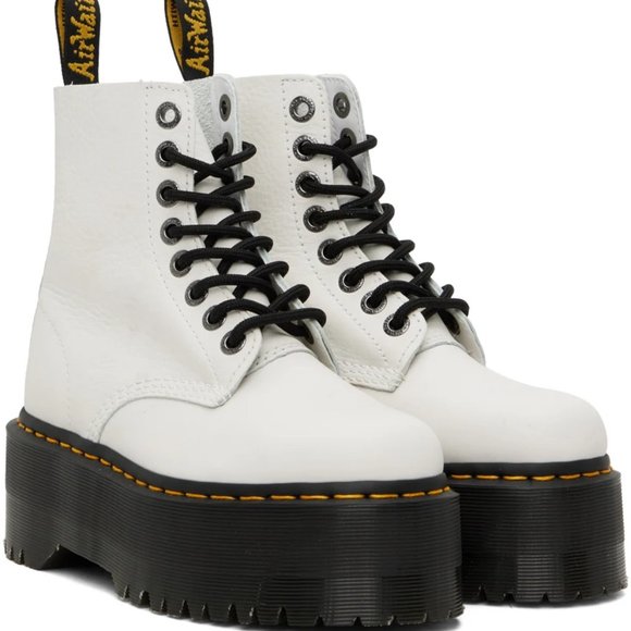 Dr. Martens Shoes - DR. MARTENS White 1460 Pascal Max Boots